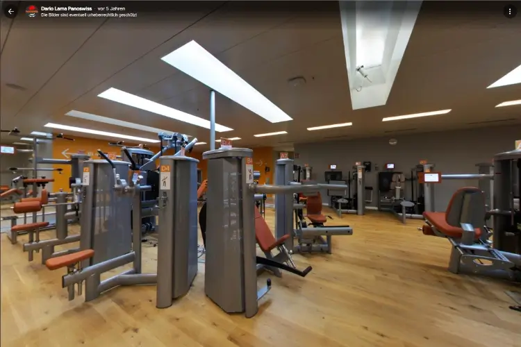 Virtueller 360° Rundgang für ein Fitnesszentrum