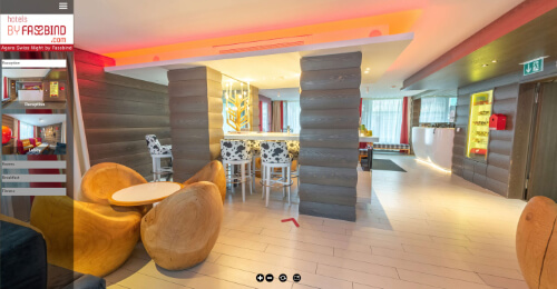 Virtueller 360° Hotel-Rundgang